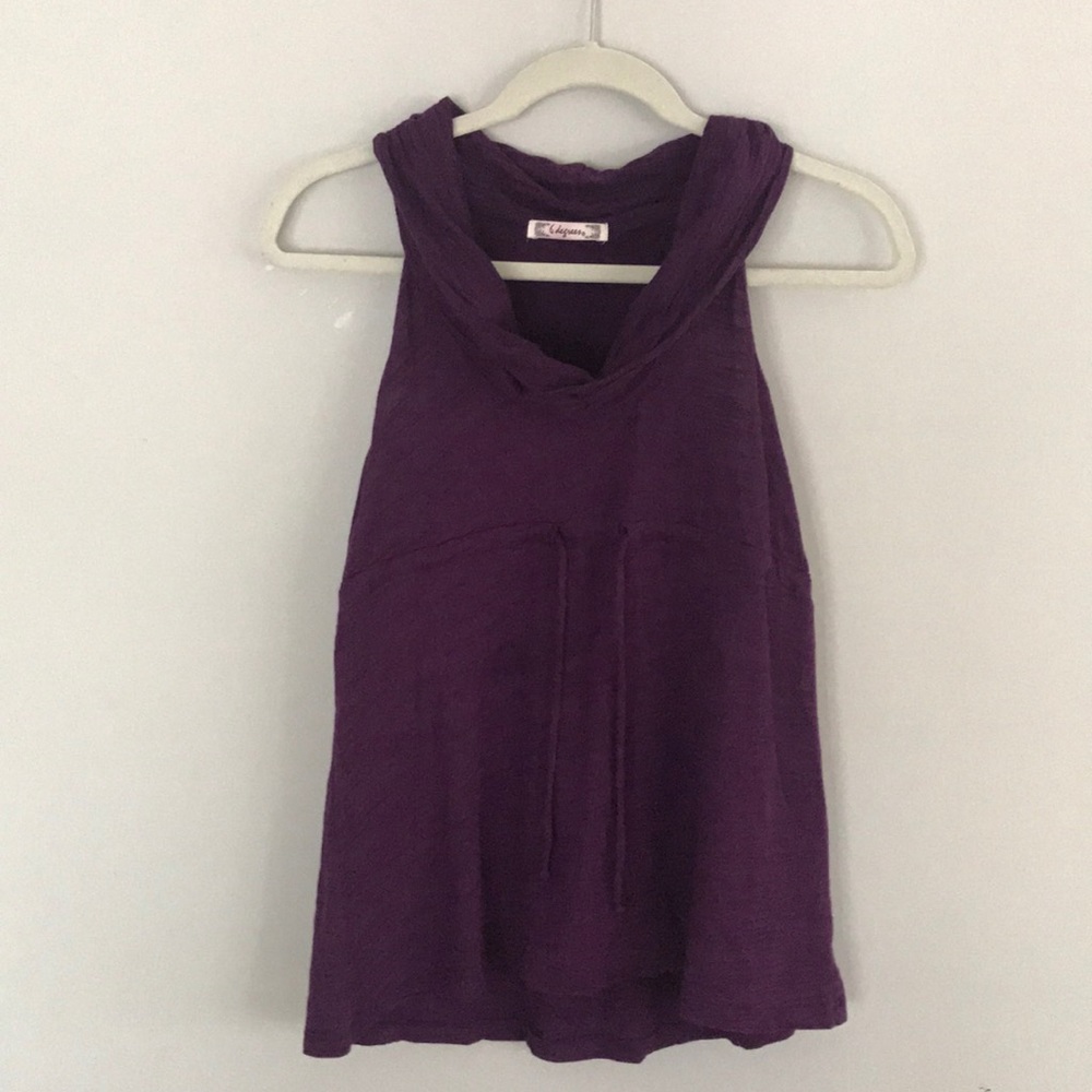 Purple tank top